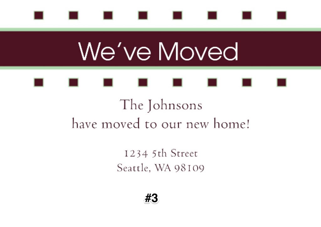 address on a postcard